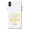 Maglietta Ape Apicoltore Regalo Diverten Custodia per iPhone X/XS Tshirt Ape Boho Summer Botanical Nature Lover Floreale