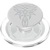 Western Boot Stitch Co Stivale da cowboy western cucito con motivo longhorn e grafica country rodeo PopSockets PopGrip per MagSafe