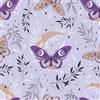 VaryPaper Carta da Parati a Farfalla Carta Adesiva Viola 44.5cmx200cm Adesiva per Mobili Fantasia Pellicola Decorativa per Camera Letto Soggiorno Armadio Scaffali