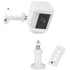 Tyeyober Supporto da parete compatibile con Ring Spotlight Cam Battery,Ring Spotlight Cam Plus/Pro(Batteria),Ring Stick Up Cam Pro (Batteria),supporto di sicurezza regolabile a 360° per telecamera di sicurezza