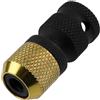 AERZETIX Adattatore portainserti a percussione 1/2 femmina quadro x 1/4 femmina esagonale/in acciaio