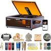 Creality Falcon A1 Pro 20W Incisore Laser & Taglio Laser, Macchina da Incisione Desktop Chiusa con Touch Screen, Auto Focus, Anteprima con Camera e Controllo App per Legno, Acrilico e Metallo