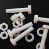 Caterpillar Red 5x Viti a testa esagonale naturali in PTFE M8 x 40 mm + dadi & rondelle