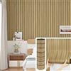 Yullpaper Pannelli Da Parete Autoadesivi In Legno Colore Marrone Chiaro Pannelli Decorativi Per Pareti Adesivi Pannelli Legno Per Pareti Per Soggiorno Camera Da Letto 30 cm x 300 cm