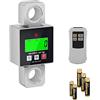 Steinberg Systems Dinamometro Digitale Bilancia Sospesa SBS-KW-5000KC (5.000 kg, Da 1 a 2 kg, Acciaio legato, Plastica, 24 h, LCD con retroilluminazione)