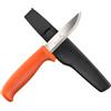 Hultafors Coltello da artigiano HVK GH Coltello universale con manico ergonomico e lama in acciaio al carbonio giapponese I Inclusi fodero e supporto per pantaloni da lavoro I 380010