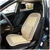 YPMGRWLSN Set Copri-Sedile 1x Coprisedile Supporto Schienale Rilievo Legno Seggiolino Auto Sedile Conducente Con Perline Coprimaterasso Estiv Sedia Estiva