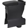 YJYWZH Braccioli per Leapmotor T03 2020-2024 Bracciolo, Doppio Strato Centrale Console vano Nero Pelle (Nero)