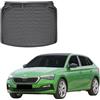 J&J AUTOMOTIVE SCOUTT Vasca Bagagliaio per Skoda Scala Dal 2019, in TPE su Misura, Proteggi Baule con Bordo Alto 4 cm, Antiscivolo, Inodore