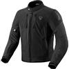 REV'IT! Revit Catalyst H2O Giacca tessile moto, nero, M