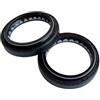 YUHOW 45x57x11 45 * 57 Ammortizzatore Anteriore Forcella Paraolio Parapolvere Per Triumph Tiger Speed Triple 955i Coperchio Antipolvere(Black-Oil seal)