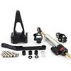 WARFEL Per YAMAHA MT-09 FZ-09 MT 09 MT09 FZ09 Ammortizzatore Di Sterzo Moto Con Staffa Accessori 2014 2015 2016 2017 2018 2013-2019