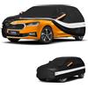 Holthly 10 Strati Telo Copriauto per Skoda FabiaⅠ/Ⅱ/Ⅲ/Ⅳ（1999-2026）,100% Copertura Auto Impermeabile,Telo Copri Auto per Esterno,Impermeabile,Protezione UV,Antivento,Antipolvere