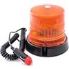J/J Luce Lampeggiante LED Strobo Arancio Magnetico 12V Segnalazione Emergenza Camion