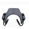 BHGMGEBLV Cupolino Moto Per Vespa GTS 300 250 125 Super 125-300 GTS300 GTS250 GTS125 Pellicola Protettiva Per Parabrezza Moto Deflettore(Dark Grey)