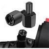 CYWVYNYT Adattatore per specchietto retrovisore moto scooter con filettatura destra da M8 a filettatura destra M8 (2 pezzi)