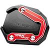 ZESIDIMO Accessori Moto Piede del Cavalletto per Benelli TRK702X 2023,Rosso