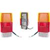 EASYSHOP24H SET 2 Faro Fanale Fanalino Posteriore Per Patrol da 1981 a 1987 Gruppo Ottico Sinistro Destro Stop Luce