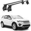 OMAC Barre portapacchi trasversali in acciaio per Land Rover Discovery Sport L550 2015-2019 - Antifurto incluso - Testato City Crash - DIN 75302:2019 - ISO/Pas 11154:2006 - Carico max 50 kg Nero