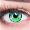 Meralens Lenti a Contatto Colerate 'Anime Arc 3 Green' - Cosplay Verdi senza Gradazione - con porta lenti a contatto - ideali per Manga Anime Halloween - Durata 1 Anno - 1 Coppia senza correzione
