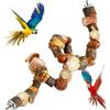 EnixwH 80 CM Trespolo per Pappagalli Giochi Pappagalli Accessori Pappagallini Giochi e Trespolo Posatoi Pappagallini per Parrocchetti Calopsite Cocorite Inseparabili Uccelli Medie Dimensioni
