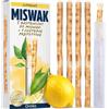 ORINKO® Siwak Aromatizzato Limone x5 - Miswak Al Limone Naturale per Igiene Orale - Spazzolino Ecologico Sbiancante - Cura dei Denti con Bastoncini di Araak - Pulizia Naturale per Denti Bianchi