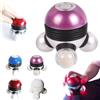 Generic Mini massaggiatore, massaggiatore vibrante portatile con luce LED, leggero, senza fili, massaggiatore vibrante per il corpo, per alleviare il dolore di testa, collo, gambe