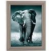 Goldbuch 92 0744 Toscana Portafoto in legno, cornice per foto 15 x 20 cm, supporto e supporto da parete, MDF, cornice grigia
