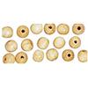 Rayher Perle Legno Fsc 100%, Lucide, 10Mm Ø, Naturale, Bus.Blis. 52Pz, 1250331