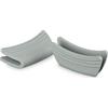 Le Creuset Manici laterali, set da 2, silicone, adattabili, resistenti al calore fino a 250 °C, Sea Salt