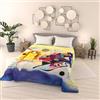 Italian Bed Linen Trapuntino Estivo 100gr SOGNI D'AUTORE Made in Italy, Copriletto Trapuntato a Stampa Digitale 100% Microfibra di Poliestere, Coperta Letto Matrimoniale 260x270cm - SD57