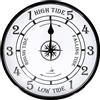 WEEGEEKS Orologio nautico con marea, orologio da parete in alluminio con alta marea, bassa marea, orologio da parete nautico per decorazione da parete, accessori per barche (stile A)