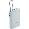 Xiaomi 22.5W Power Bank 10000mAh, Cavo USB-C, Ricarica Rapida, Blu Ghiaccio | Ricarica rapida 22.5W con cavo USB-C. Ricarica iPhone 20W, bidirezionale in 2,75h, modalità bassa corrente.