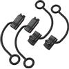 MoKo Adattatore di Ricarica per Garmin Watch 4Pack, Cavo di Ricarica Garmin USB C per Fenix 8/7/7X/7S/6,Forerunner 970/570/965/955/265/255/165/55,Vivoactive 5/4S,Venu 3S/2/SQ,Instinct,Epix, Nero