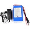 AFTERTECH PACCO BATTERIA PILA 12V 16000mAh 16Ah RICARICABILE AL LITIO 115x68x61mm 3s2p 12,6v E2C1