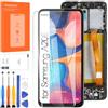 Arbilato Schermo di ricambio per Samsung Galaxy A20E SM-A202F/DS, display LCD touch digitizer in vetro per Samsung Galaxy A20E con kit (nero con cornice)
