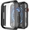 Misxi Custodia con pellicola protettiva per Apple Watch Series 9/8/7 da 45 mm