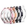 Simpeak 5 Pezzi Cover Compatibile con Samsung Galaxy Watch 4 40 mm, Custodia Full Protettivo Pellicola TPU Schermo Protezione Protettiva Resistente Urti Caso, Trasparente/Nero/Oro rosa/Rosa/Grigio