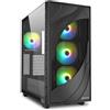 Sharkoon Rebel C80G RGB ATX Black schwarz (4044951041152)