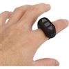 Tonysa Finger App Page Turner, Mini Bluetooth Remote Control Phone Turner App Bluetooth Remote Control Page Turner Controllo Page Turner per Phone Pad Camera Remote Shutter Selfie (Nero)