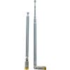 Fohevers 2 Pz 6 Sezioni Antenna Telescopica Connettore Filettatura Femmina per AM/FM Ariels Radio HD DAB Ricezione Stereo Ricevitore Home Theater