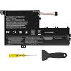 ASUNCELL 11,4 V/52,5 Wh L15L3PB0 Batteria per computer portatile Lenovo IdeaPad 320S-14IKB 320S-15IKB, 330S-14IKB 330S-14AST 330S-15IKB, 520S-14IKB, Flex 4-1470/1480/1570/1580, Flex 5-1470/1570