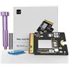 Zinweyton M4 Macmini SSD, aggiornamento dello spazio su disco rigido per Mac mini M4-2TB, nero profondo
