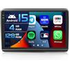 Inefala 4+128G 9'' Android 15 Autoradio per Fiat Ducato/Citroën Jumper