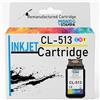 Mondo Stampa Cartuccia Compatibile per Canon CL-513 Tricolore (Ciano, Magenta, Giallo) Alta Capacità, Resa 380 Pagine, per Pixma MP230, MP280, MP495, MX360, MX420, iP2700