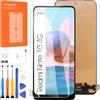 Arbilato Schermo LCD per Xiaomi Redmi Note 10 4G / Note 10S,Touch Screen Digitalizzatore Assemblato con Riparazione Kit M2101K7AI M2101K7AG (Non per Note 10 5G,6.43,Incell)