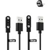yystao (2 pezzi) cavo per blackview W50 Smart Watch 1.39, cavo di ricarica USB magnetico stabile compatibile con blackview W50
