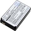 akku-net Batteria per radio portatile Inrico T320 T-298S, 3,8 V, Li-Polymer