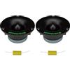 IPNOSIS IPT 4001 Coppia Tweeter | Diametro10,1cm | Bobina 2,5cm (1) | 240 Watt | 107 dB | 4 Ohm | + Condensatori