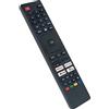 AULCMEET Telecomando di ricambio SHWRMC0137N adatto per TV Android 4K ULTRA HD 55FN6EA 50FN6EA 43FN6EA 65FN4EA 55FN4EA 50FN4EA 43FN4EA 65FN2EA 55FN2EA 50FN2EA 43FN2EA 65EN7EA 50EN7EA 50EN777N EA 42EN7